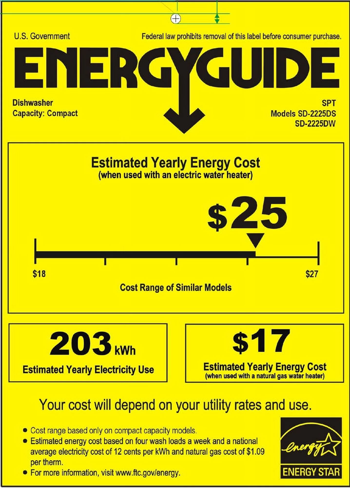 Countertop Dishwasher with Delay Start & LED - Silver