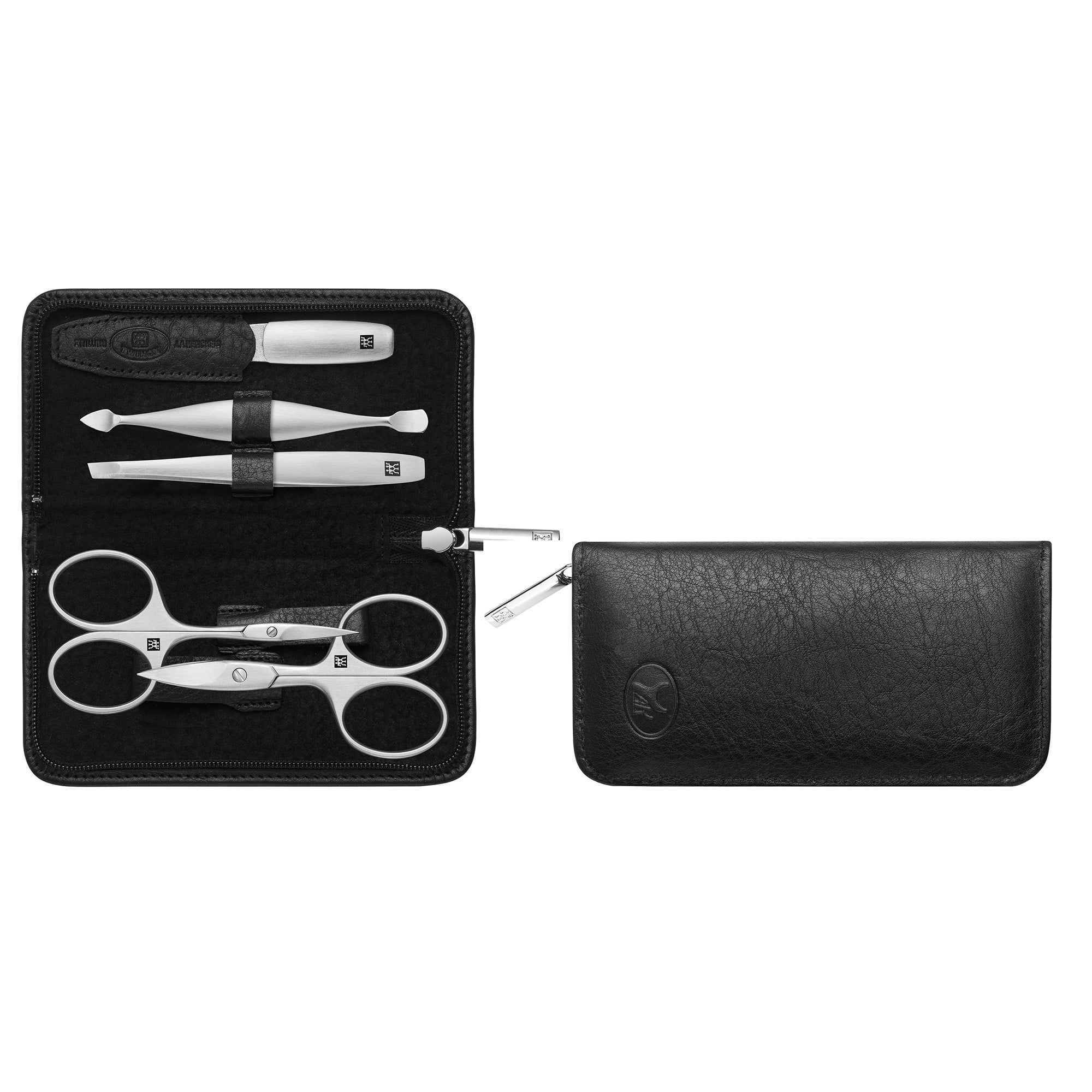 ZWILLING Beauty TWINOX 6-pc Manicure Set with Black Leather Case