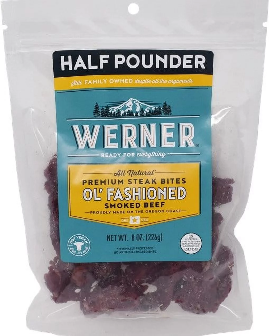 Werner 8 oz. Ol' Fashioned Premium Steak Bites