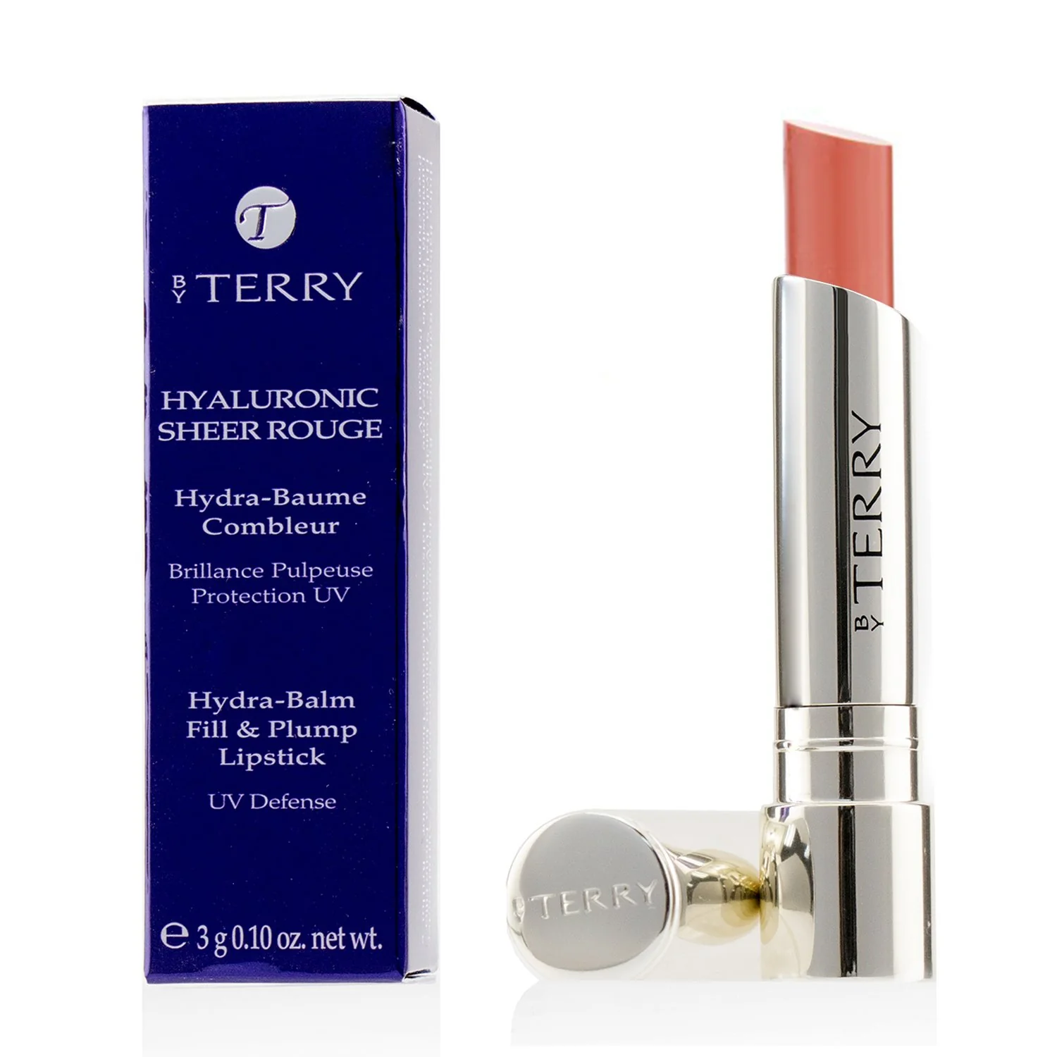 By Terry Hyaluronic Sheer Rouge Hydra Balm Fill & Plump Lipstick (UV Defense) - # 11 Fatal Shot  3g/0.1oz