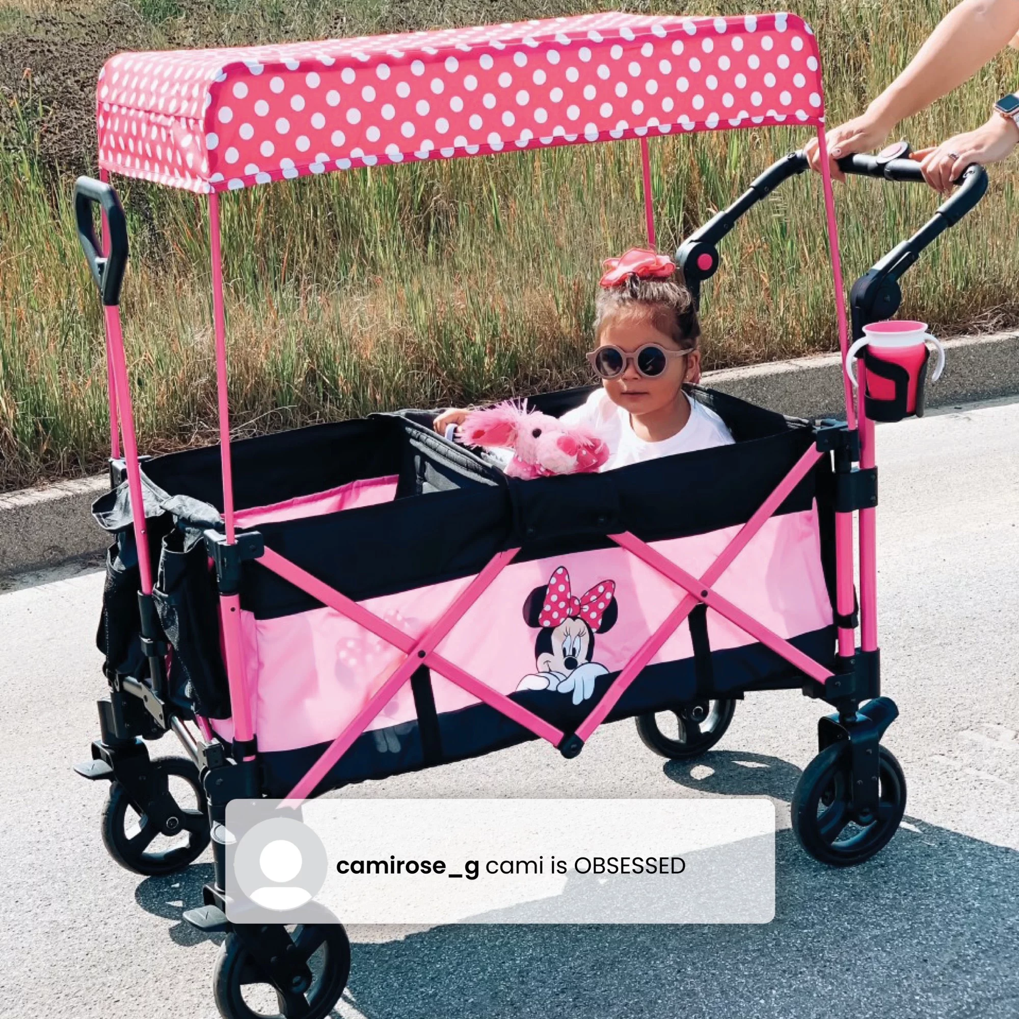 Disney Minnie Mouse Stroller Wagon by Delta Children