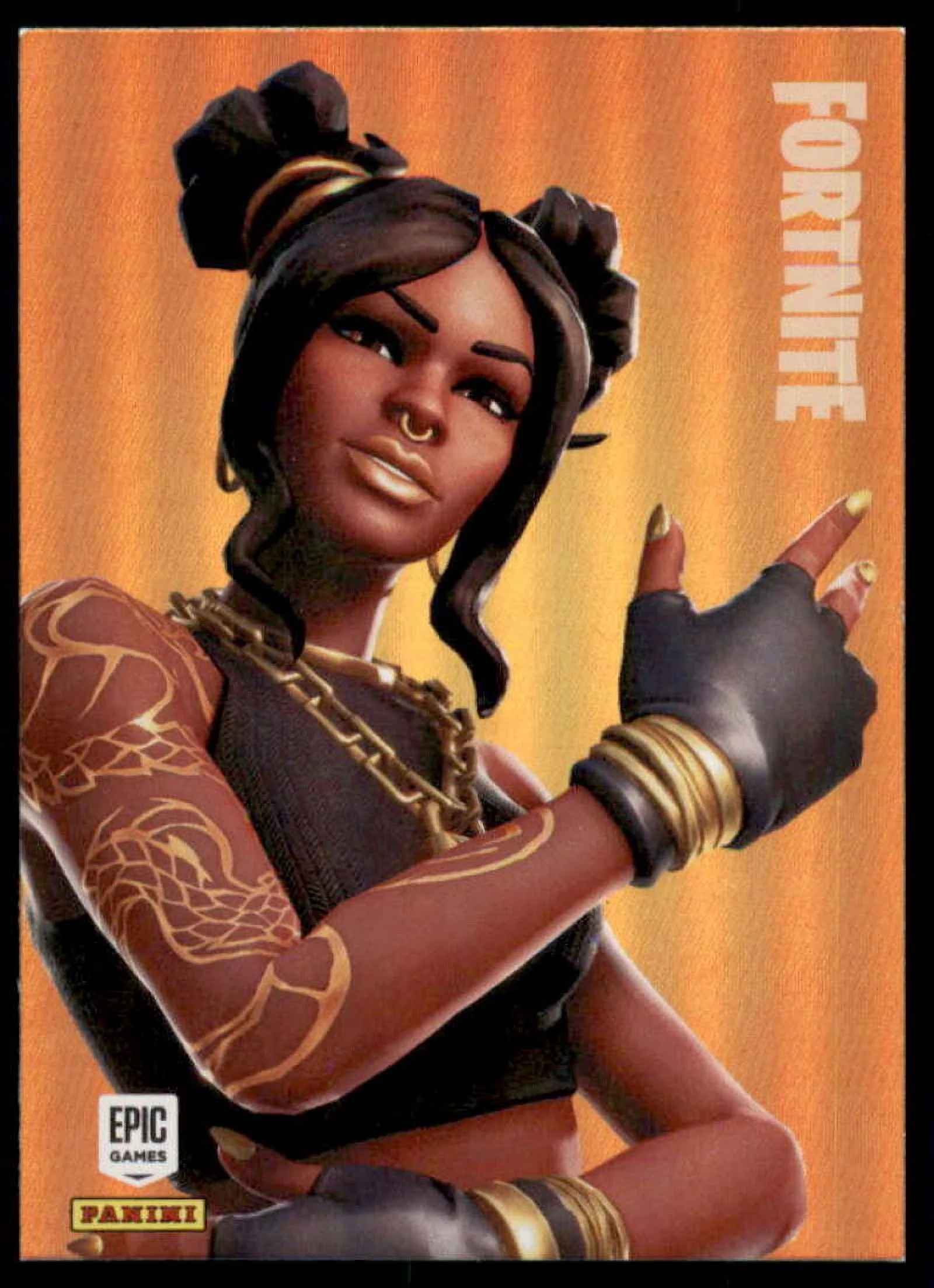 Luxe Card 2019 Panini Fortnite Series 1 Holofoil USA #300