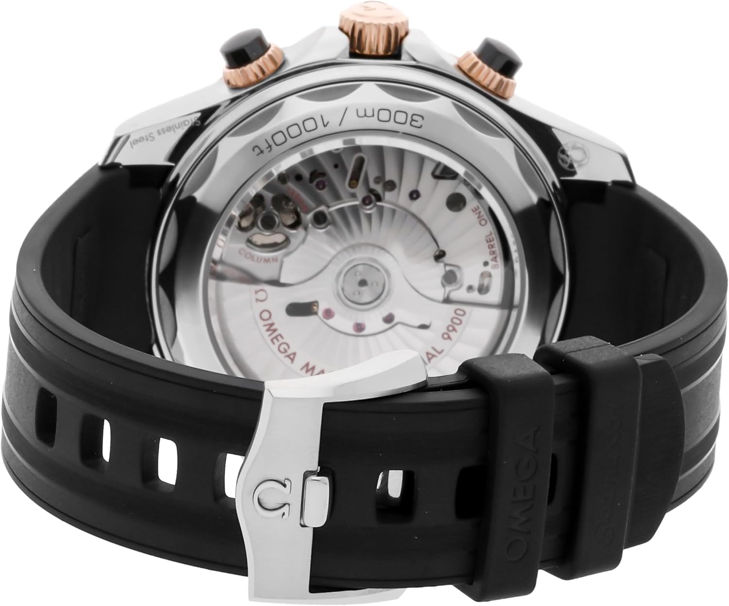 Omega Seamaster Diver 300m Co-Axial Master Chronograph Automatic Chronometer Black Dial Men's Watch 210.22.44.51.01.001