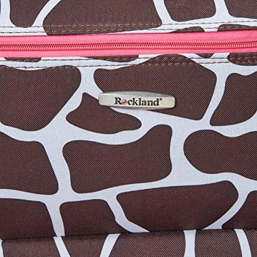 Rockland Fashion Softside Upright Luggage Set, Beach