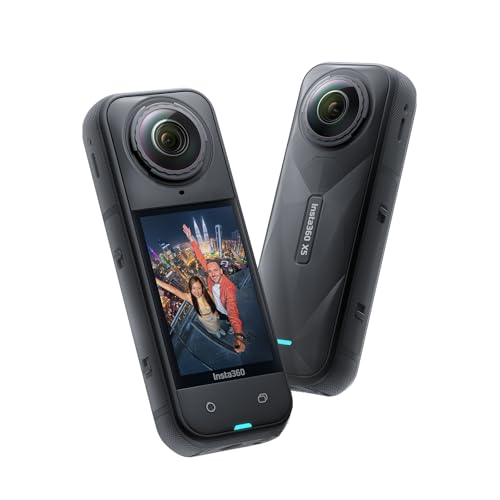 Insta360 X5 No Drone No Problem Bundle- Waterproof 8K 360° Action Camera, Leading Low Light, Invisible Selfie Stick Effect, Rugged and Replaceable Lens, 3-Hour Battery, Built-in Wind Guard