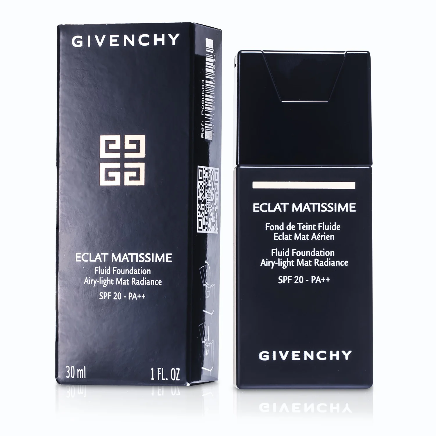 Givenchy Eclat Matissime Fluid Foundation SPF 20 - # 4 Mat Beige  30ml/1oz