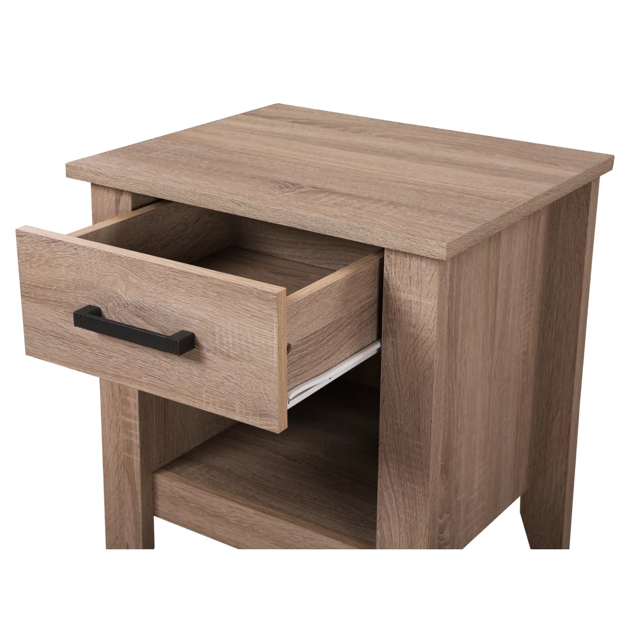 Lennox 1-Drawer Sandalwood Nightstand (24