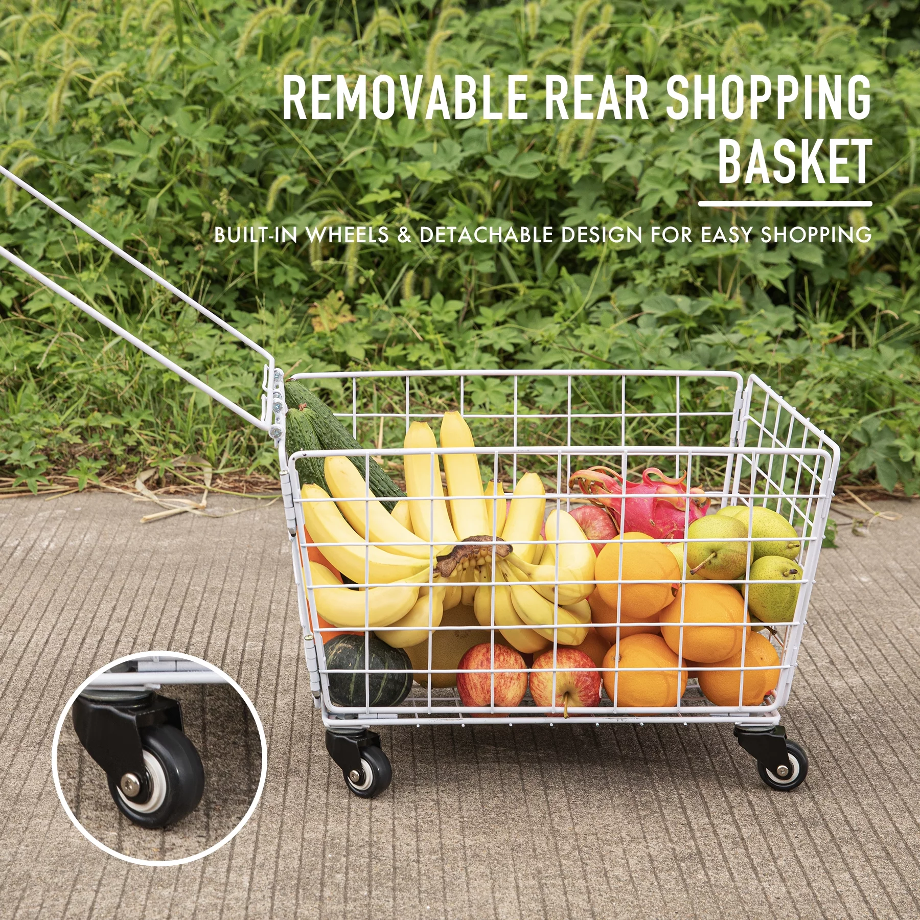 Viribus 26 Inch Single Speed Adult Tricycle 3 Wheel Bike with Removable Basket, Hybrid Beach Trike, Pink