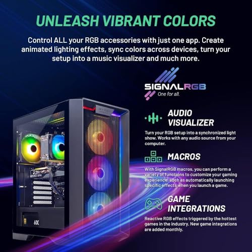 Skytech Nebula Gaming PC Desktop, Ryzen 5 5600 3.5 Ghz (4.4GHz Turbo Boost), NVIDIA RTX 3050 6GB GDDR6, 1TB SSD, 16GB DDR4 RAM 3200, 650W Gold PSU, Wi-Fi, Win 11 Home