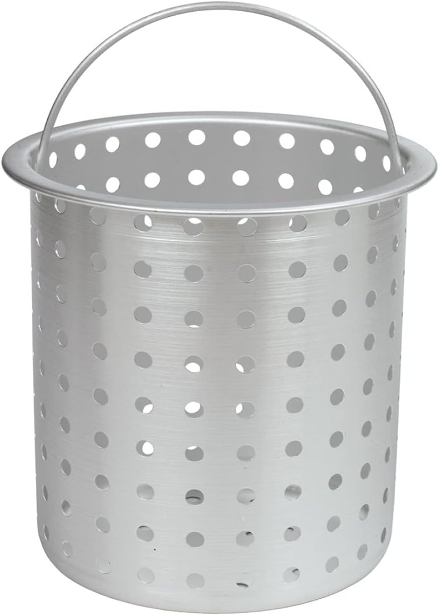 Bayou Classic B300 Perforated Steam, Boil, Fry Accessory Basket. Fits 30-Quart Bayou Classic Turkey Fryers