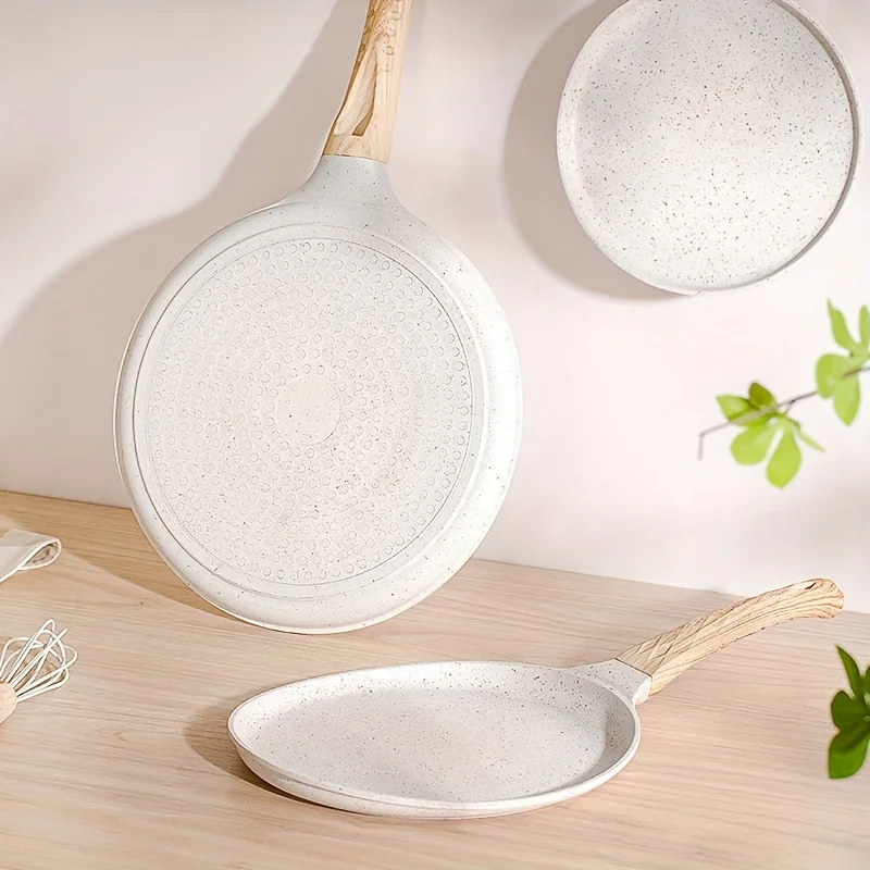 1pc Maifan Stone Coated Steak Pancake Frying Pan - Non-Stick Skillet for Omelets - Small Kitchen Cookware