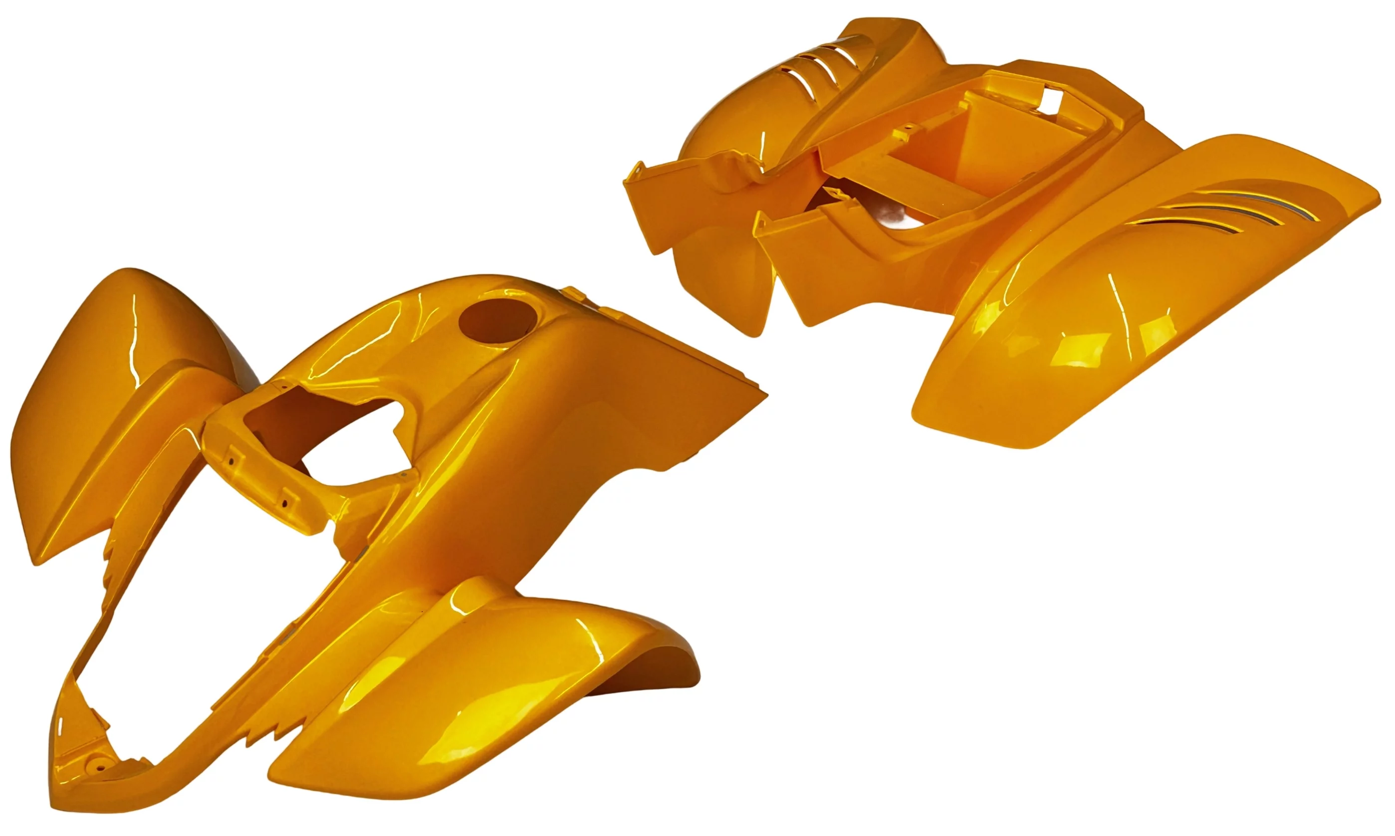 Yellow Front Rear Fender Kazuma Falcon 110 150 250 ATV Redcat Body Plastic