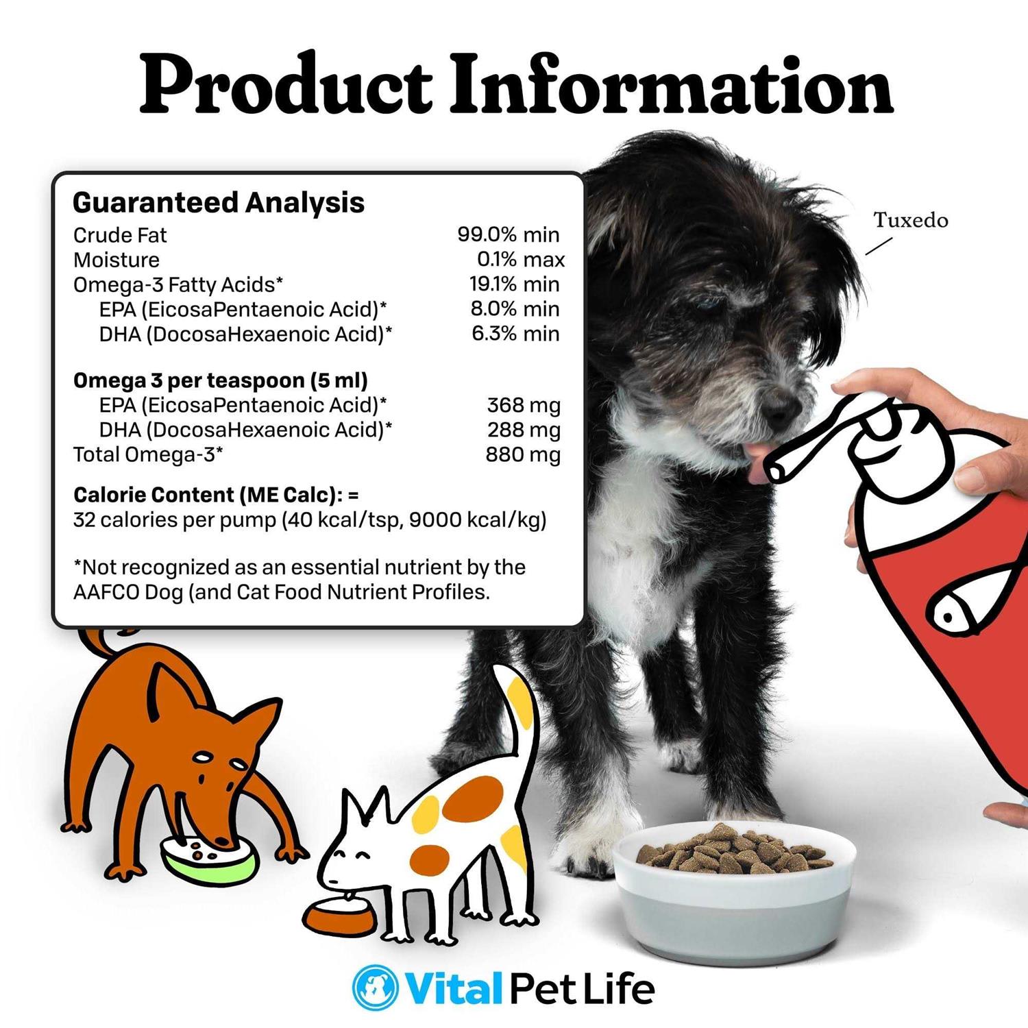 Vital Pet Life Fish Oil for Dogs - Pet Supplies online store