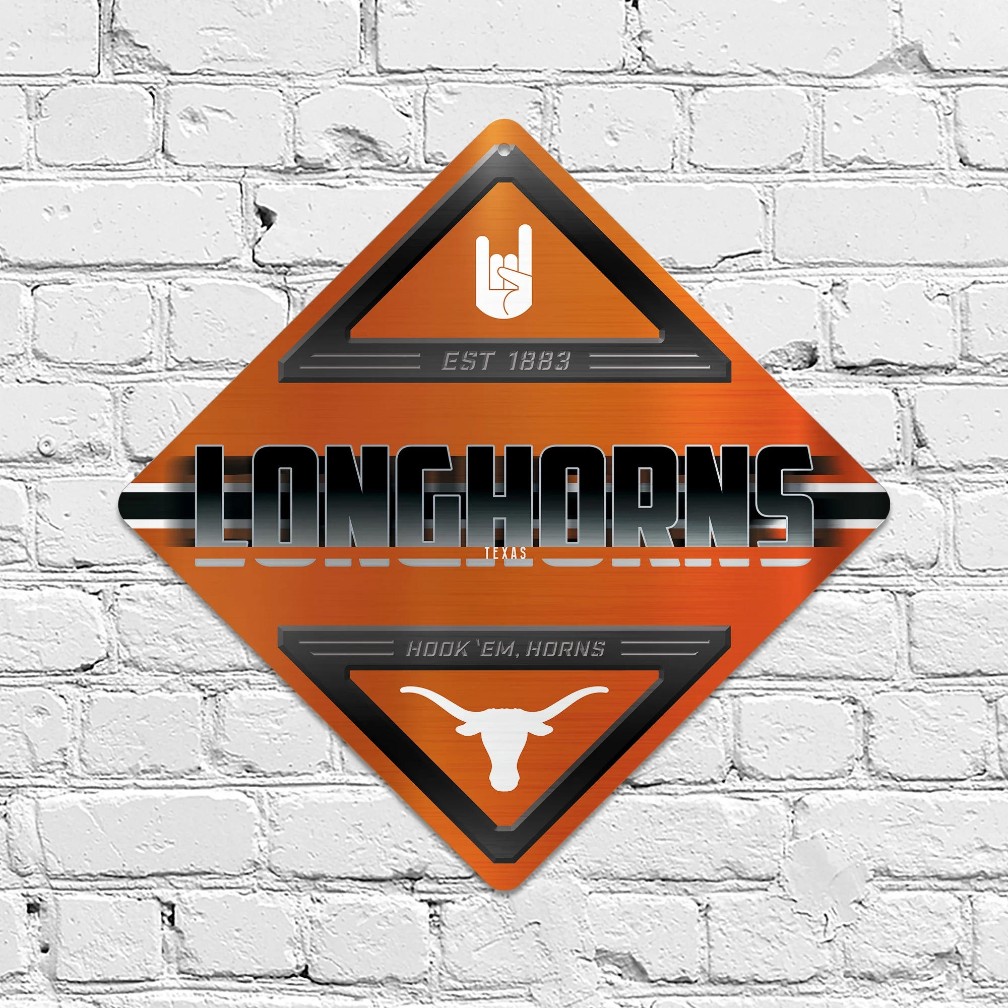 Texas Longhorns  Metal Sign 16.5