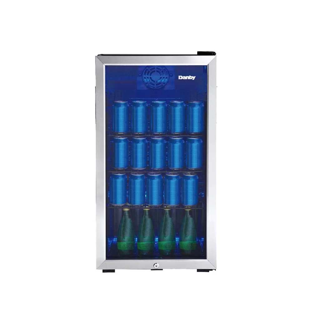 Danby DBC117A1BSSDB-6 3.1 cu. ft. Free-Standing Beverage Center in Stainless Steel