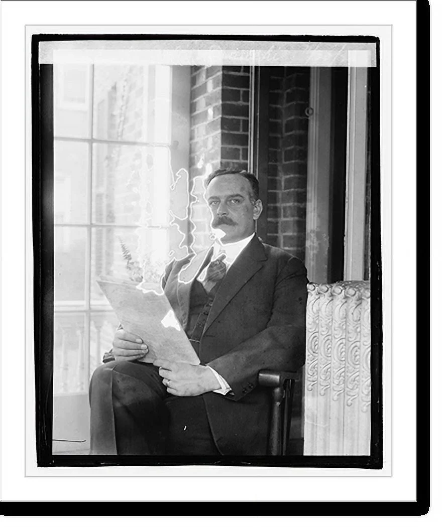 Historic Framed Print, Dr. Julio Bianchi, 11/30/20, 17-7/8