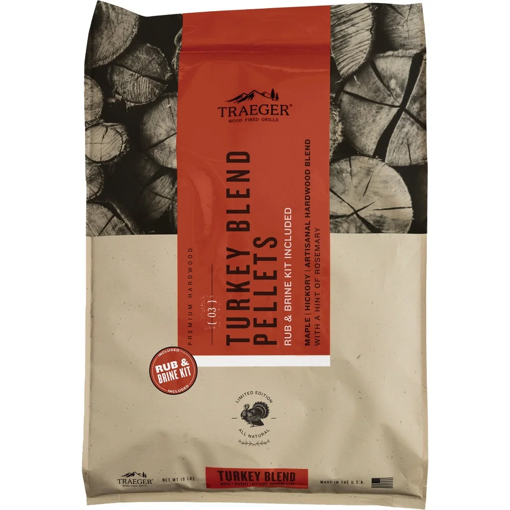 1PC Traeger Turkey Pellet & Brine Kit
