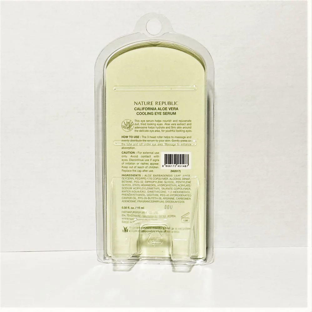 2 Pack Nature Republic California Aloe Cooling Eye Serum 15ml US Seller~ Sealed