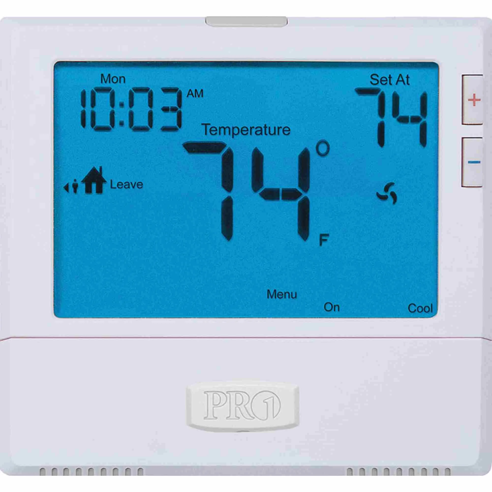 Pro1 Iaq Low Volt Prog Tstat Heat/Cool,24V AC  T805