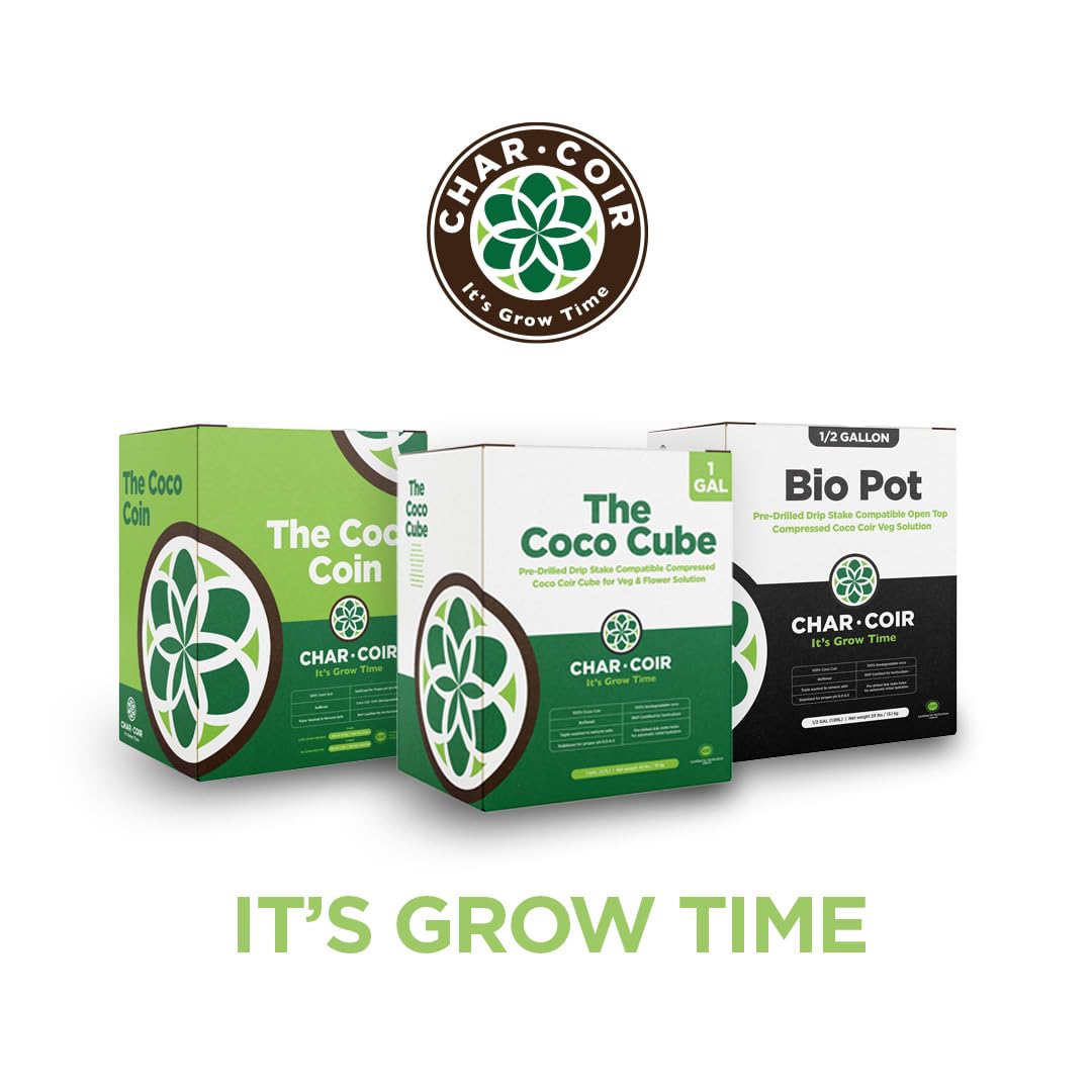 Coco Cube RHP Certified Coco Coir, 1 Gal, case of 32