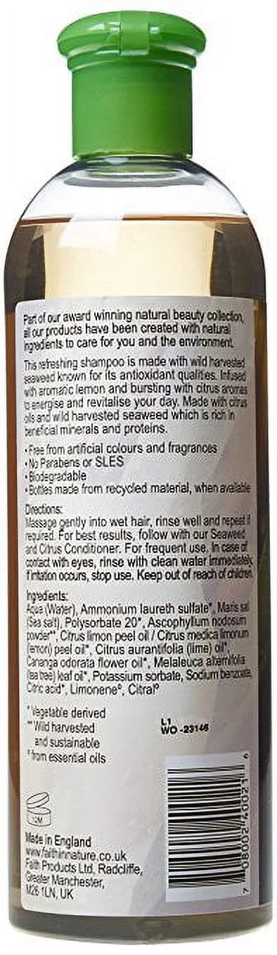 Faith in Nature - Shampoo Seaweed & Citrus - 13.5 fl. oz.