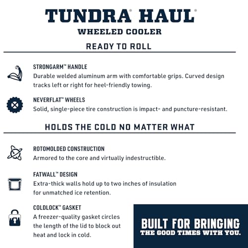 YETI Tundra Haul Wheeled Hard Cooler