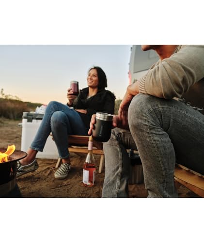 Stanley GO Everyday Wine Tumbler 10 oz | Press Fit Drink Through Lid | Beverage, Coffee, and Cocktail Cup | Insulated Stainless Steel Wine Glass | BPA-Free | Ash