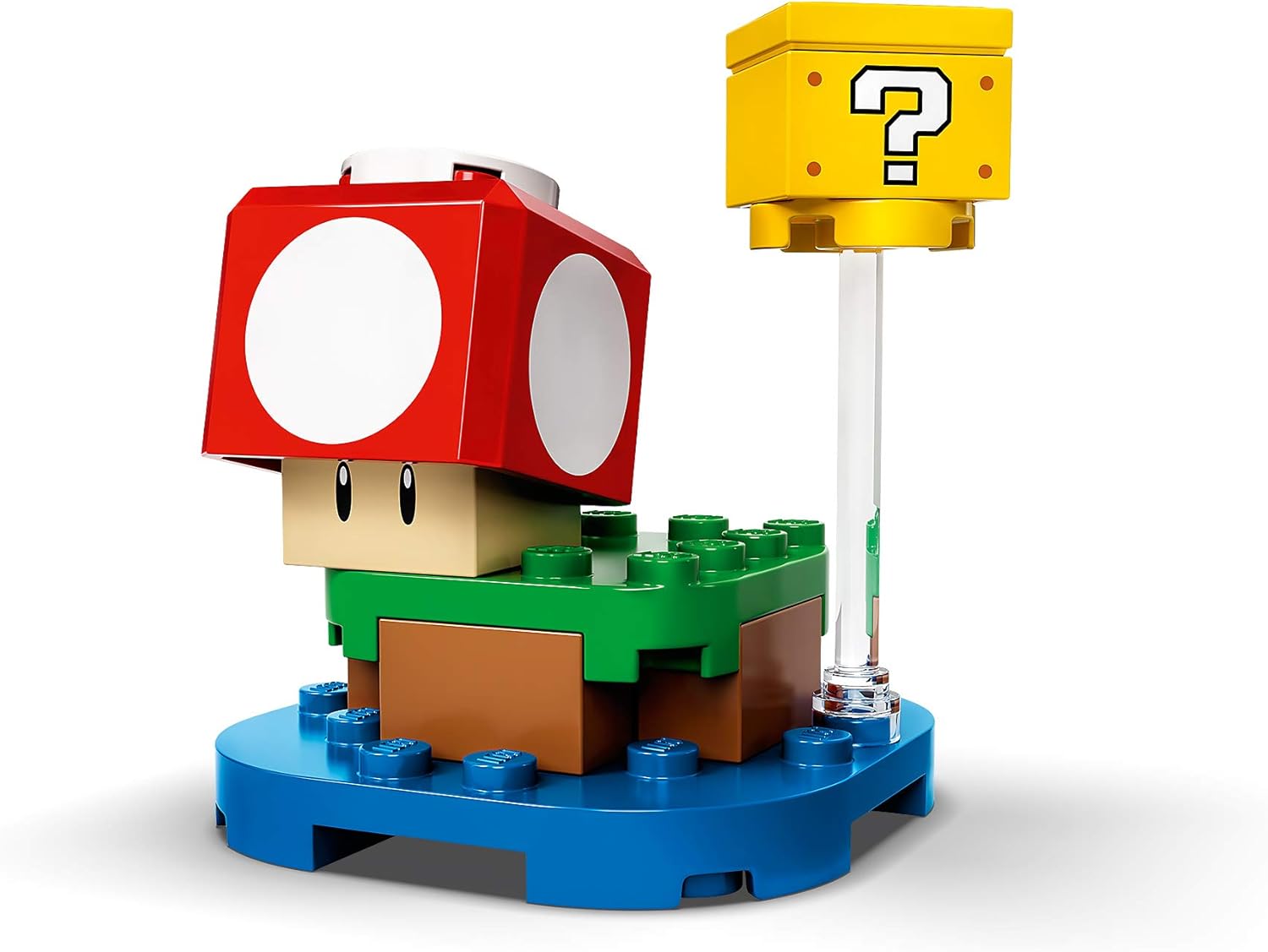 LEGO Super Mario Block Super Mushroom Expansion Pack to Expand Your Game Set 71360, Model 30385