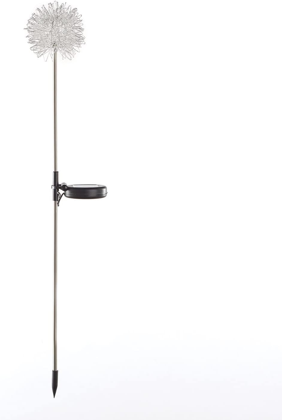 ART & ARTIFACT Dandelion Garden Stakes - Set of 2 LED Solar Flower Lights