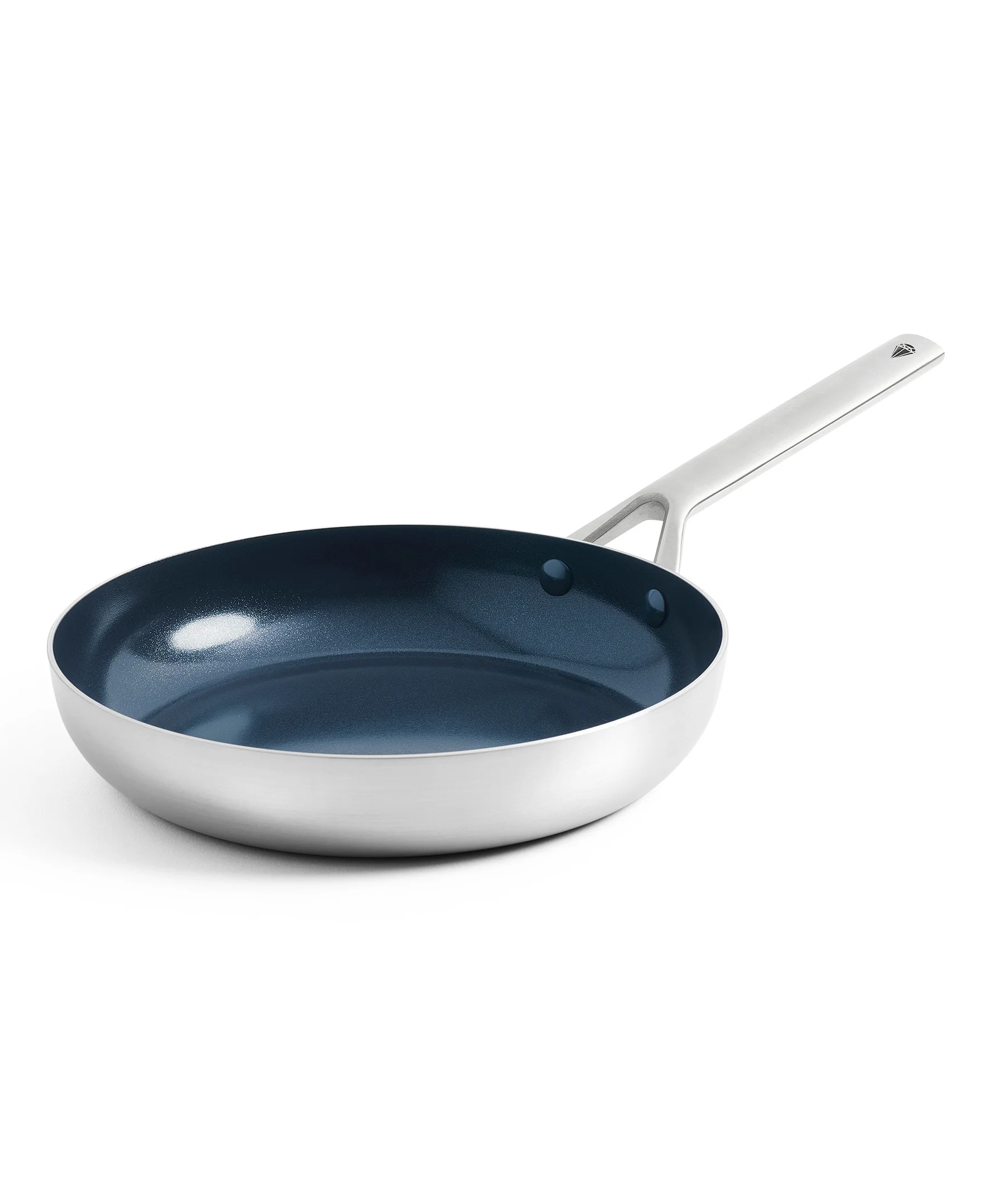 Blue Diamond Cookware Triple Steel Ceramic Nonstick Frying Pan, 9.5