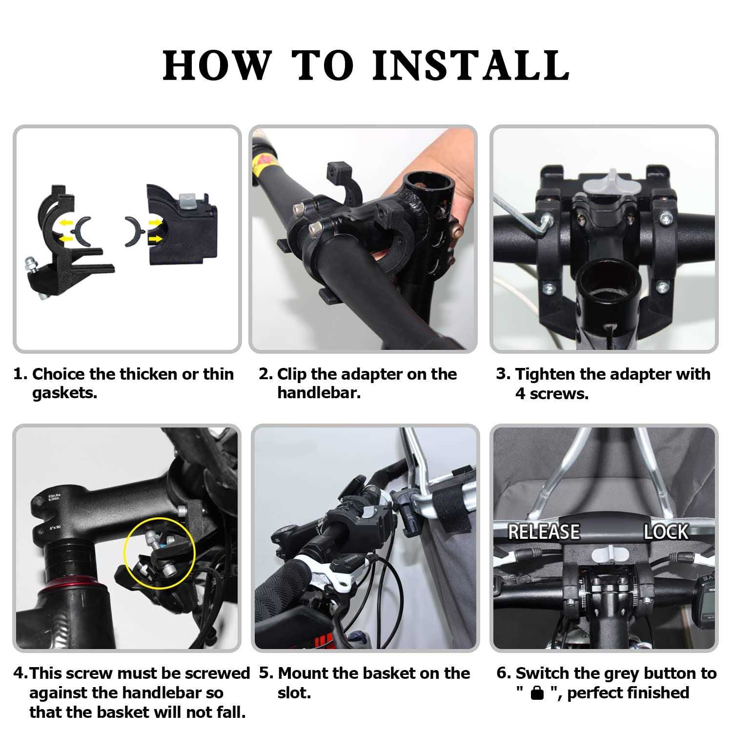 Raymace Bicycle Basket Dog Bike Handlebar Basket Front,Folding Detachable Quick Release Easy Install,Cycling Picnic Bag - Pet Supplies online store