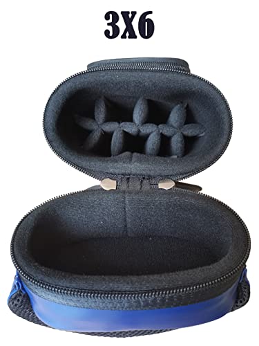 Champion 2X4,3x6 Nylon/Leatherette Billiard Pool Cue Stick Hard Carrying Case 4S2B, 6S3B