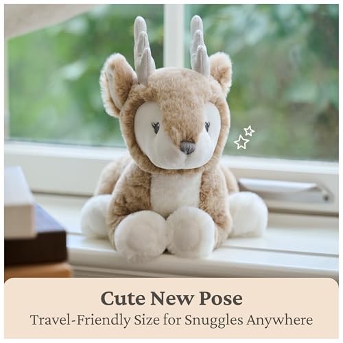GUND Baby Maple Deer Plush, Stuffed Animal for Babies and Toddlers, Brown, 10”