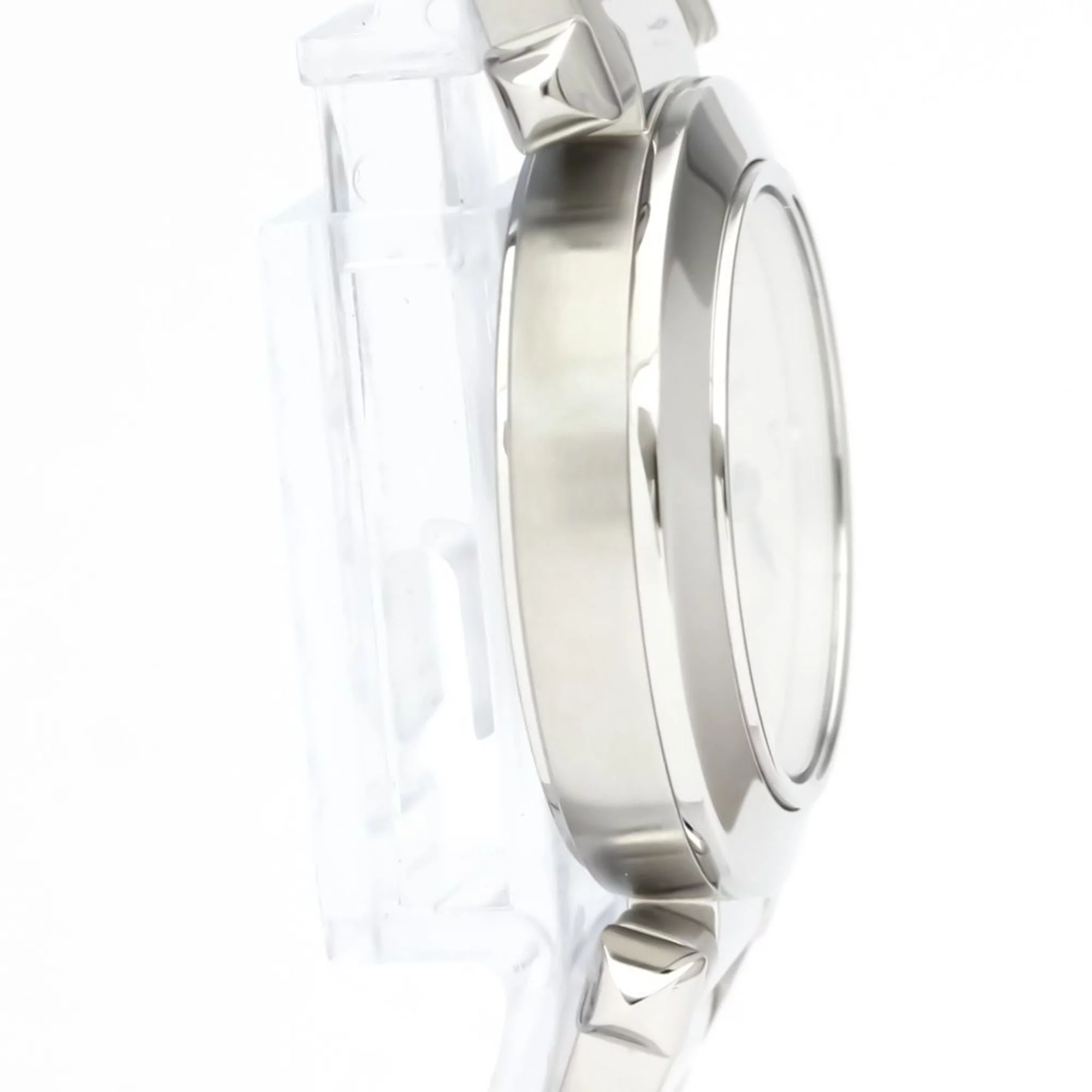 Pre-Owned Polished CARTIER Pasha De Cartier Steel Quartz Ladies watch WSPA002 BF549545 (Good)