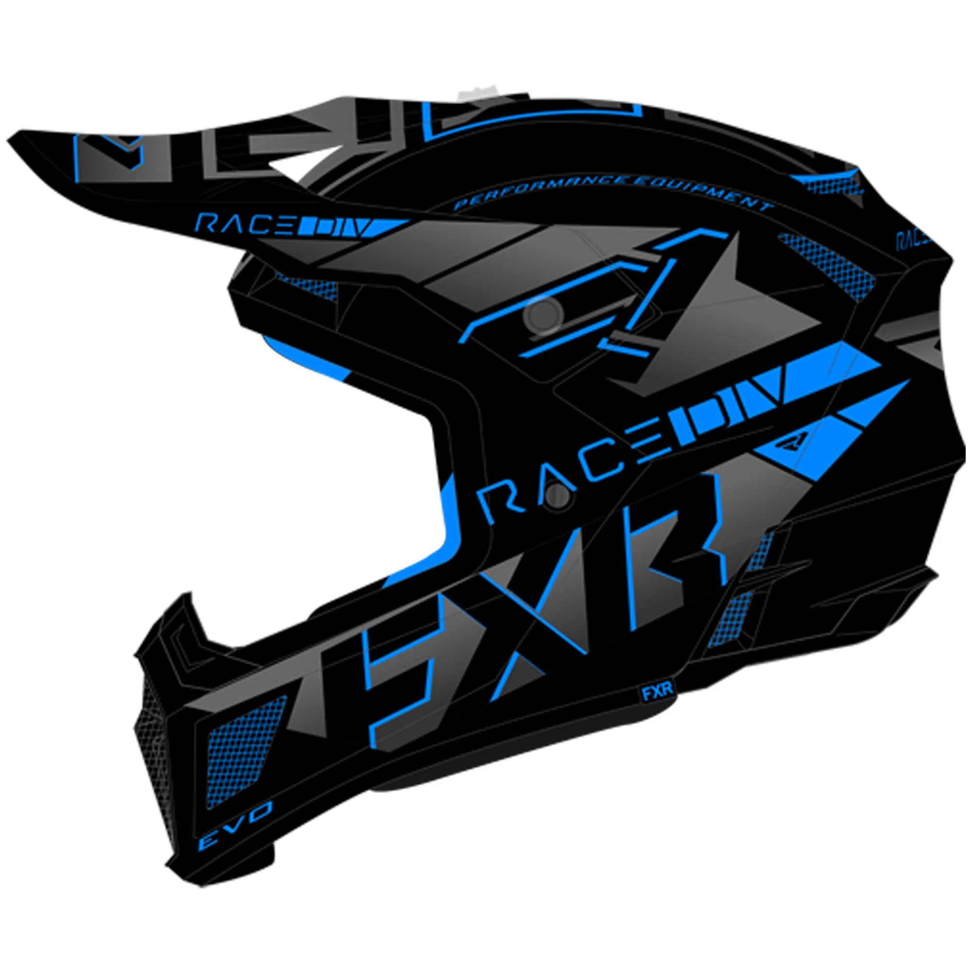 FXR Clutch Evo Helmet 23-Blue-XL