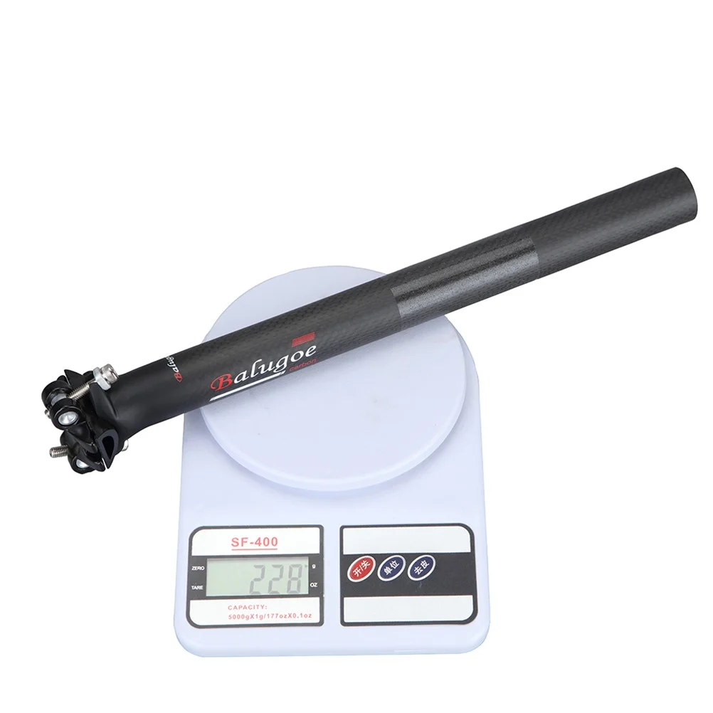 Buytra Ec90 3K Matte Full Carbon Fiber Seatpost Road Bike Seat Saddle Post Tube New