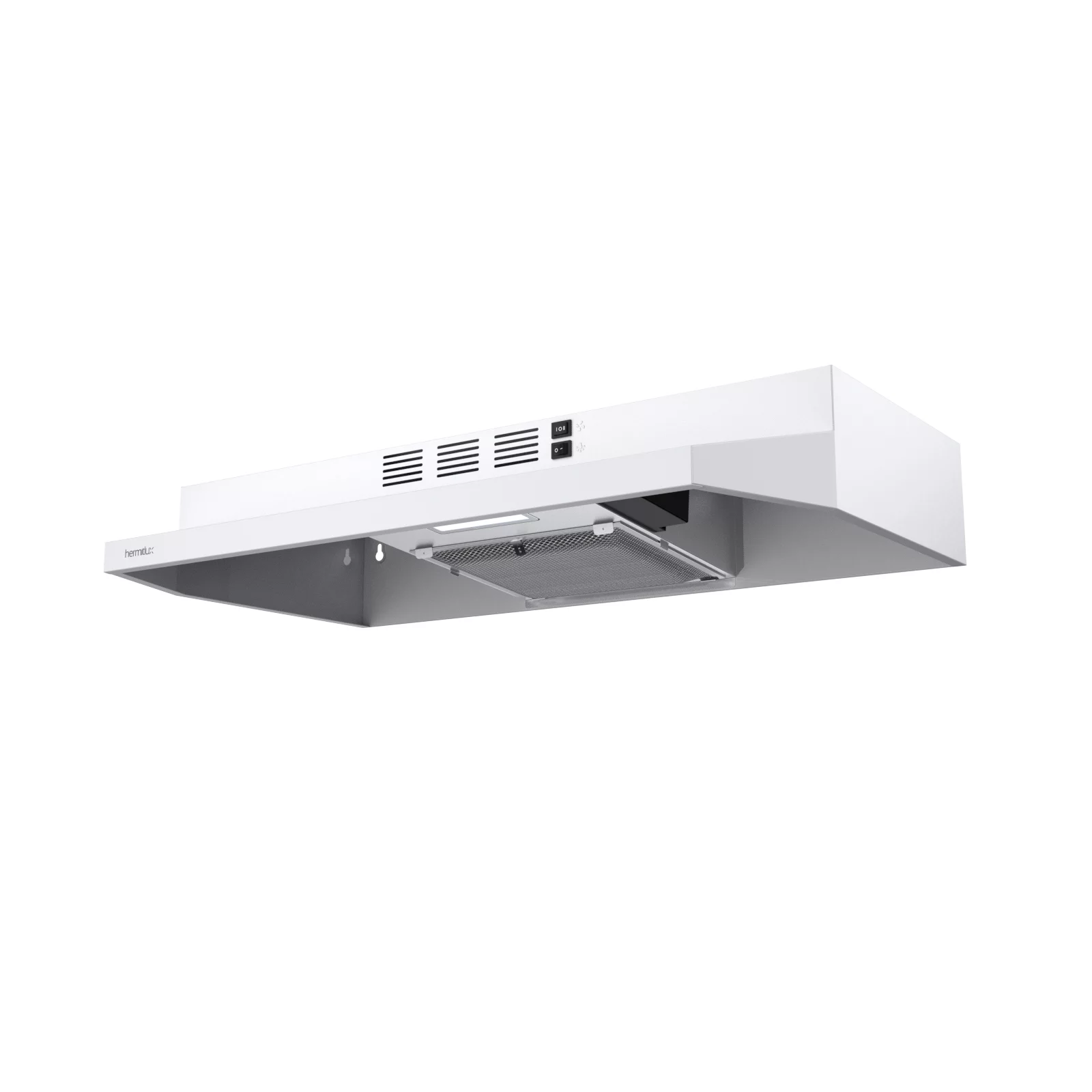 Hermitlux Range Hood 30 inch Under Cabinet, Vent Hood with LED Light, HMX-UWF39A76-AC