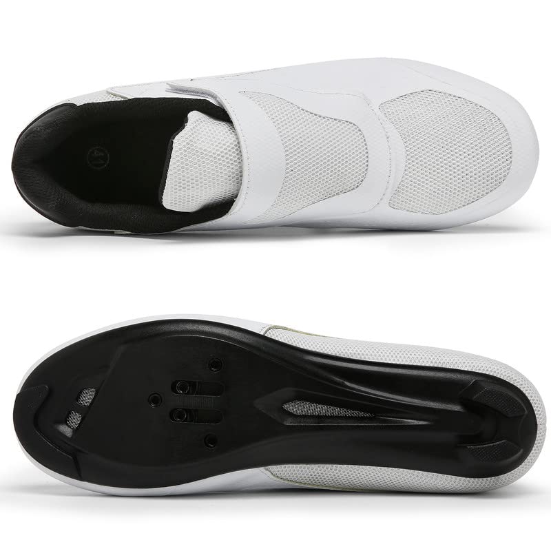 Unisex Cycling Shoes Compatible with Peloton Shoes Indoor Road Bike Riding Shoes for Men and Women Pre-Installed with Delta Cleats Clip Outdoor Pedal