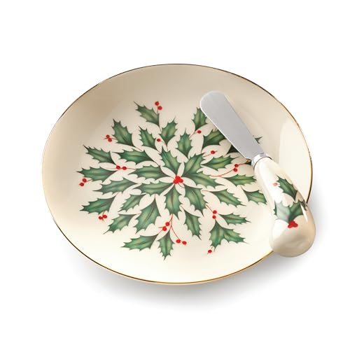 Lenox 882207 Hosting The Holidays Santa Spoon Rest, Christmas