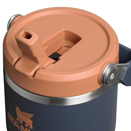 Stanley IceFlow Flip Straw Tumbler with Handle 30 oz | Twist On Lid and Flip Up Straw | Leak Resistant Water Bottle | Insulated Stainless Steel |BPA-Free | Lilac