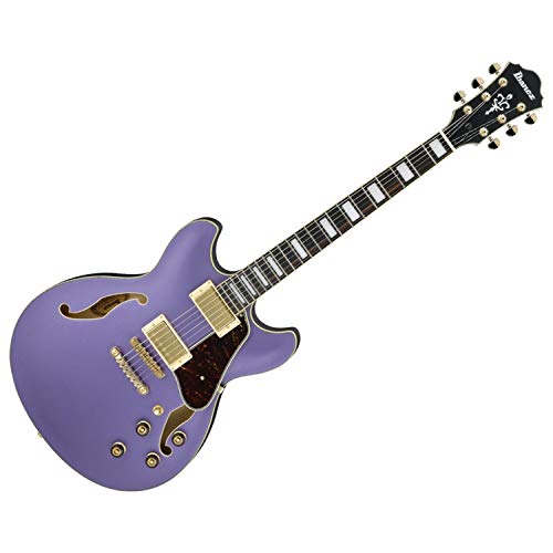 Ibanez Artcore AS73G Semi-Hollow - Metallic Purple Flat