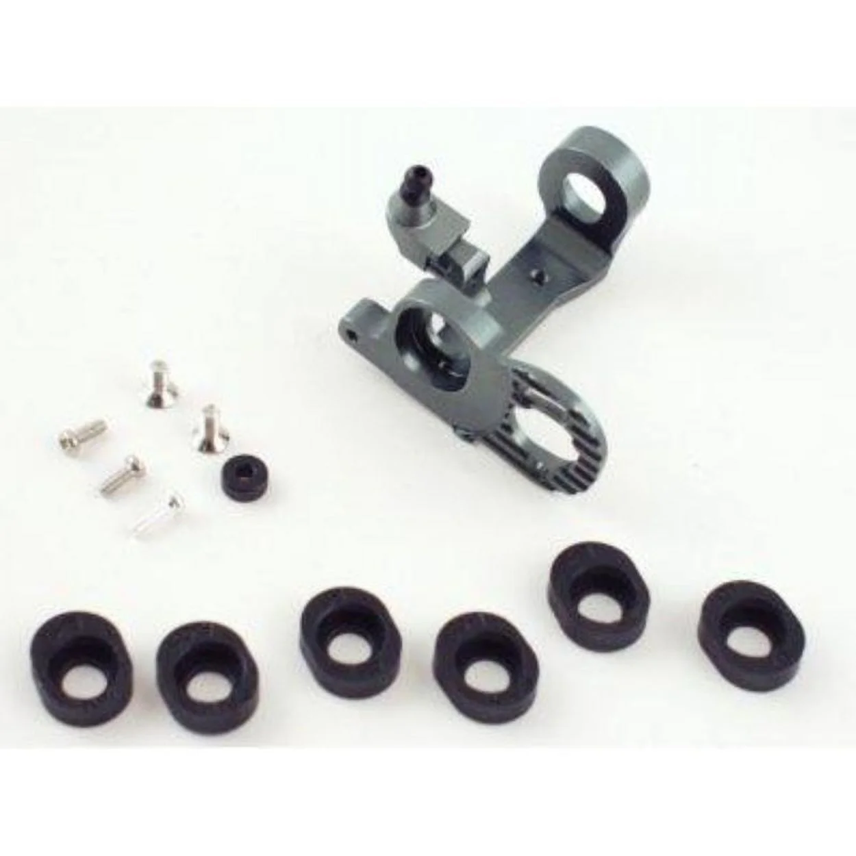 Hobby Etcetera MH1308A HPI Micro RS4 Grey Aluminum Adjustable Motor Mount