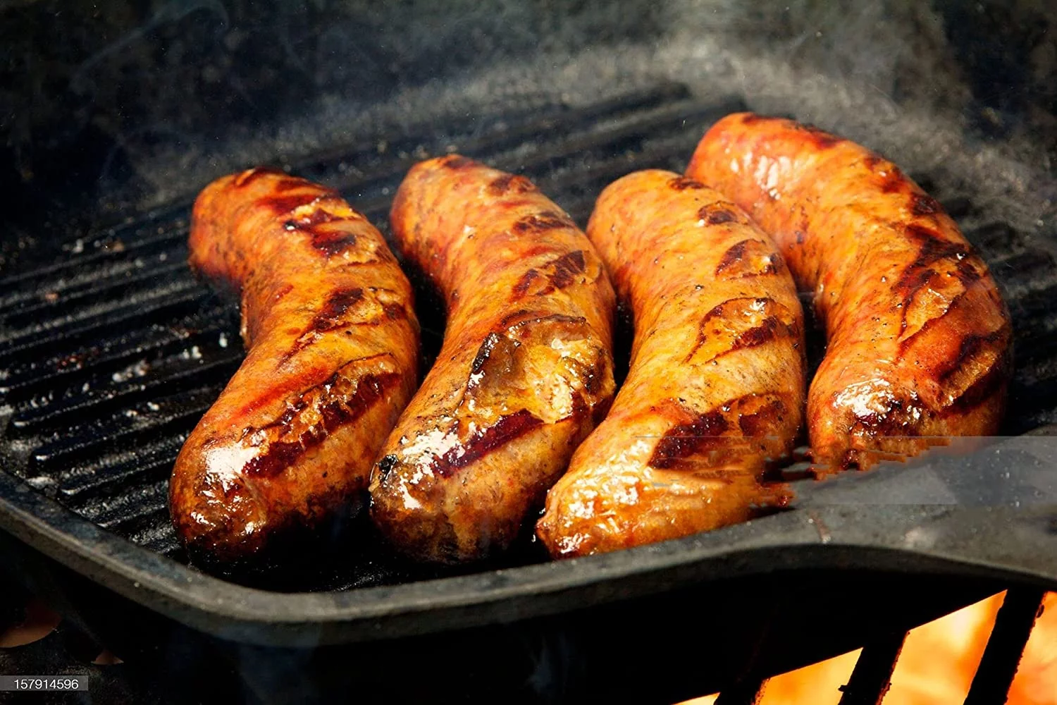 CUISILAND 9.5 inch Cast Iron Square Grill Pan