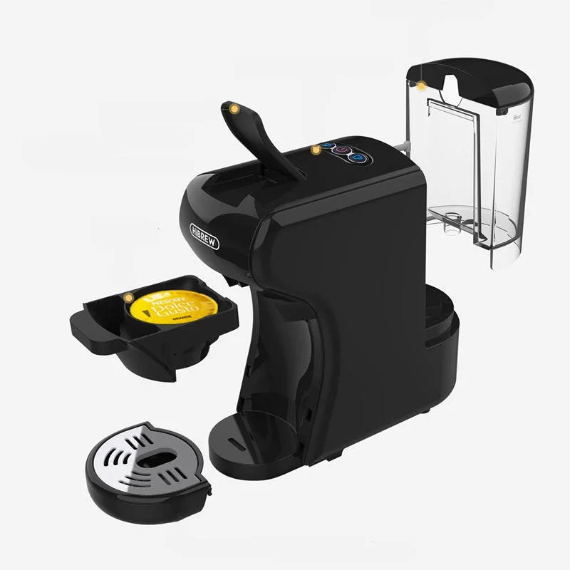 3-in-1 Espresso Coffee Machine with Dolce Gusto Compatibility - Fast Heating, Auto Power Off - 220V-240V, 1450W