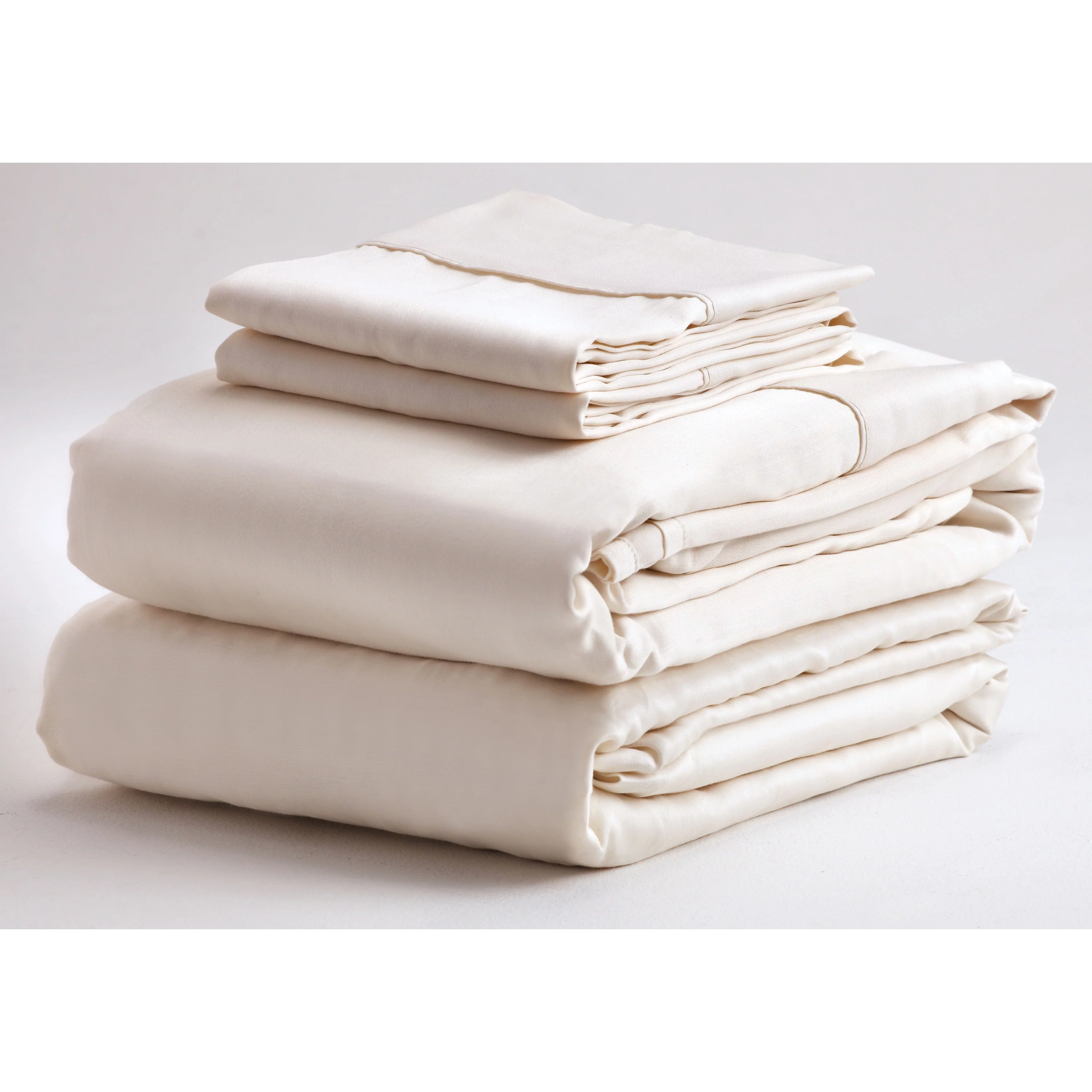 Denver Mattress 343518 Microfiber Sheet Set - Narrow King, Ivory