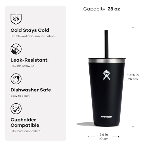 Hydro Flask 20 Oz All Around Tumbler Press-In Lid Indigo