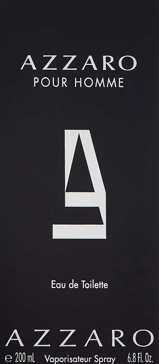 Azzaro Pour Homme Eau de Toilette Spray for Men, 6.8 oz