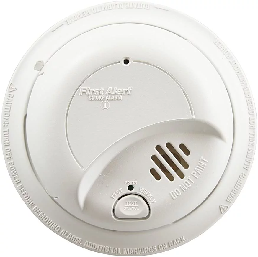 First Alert Hardwired Smoke Alarm with Battery Backup 6 PACK