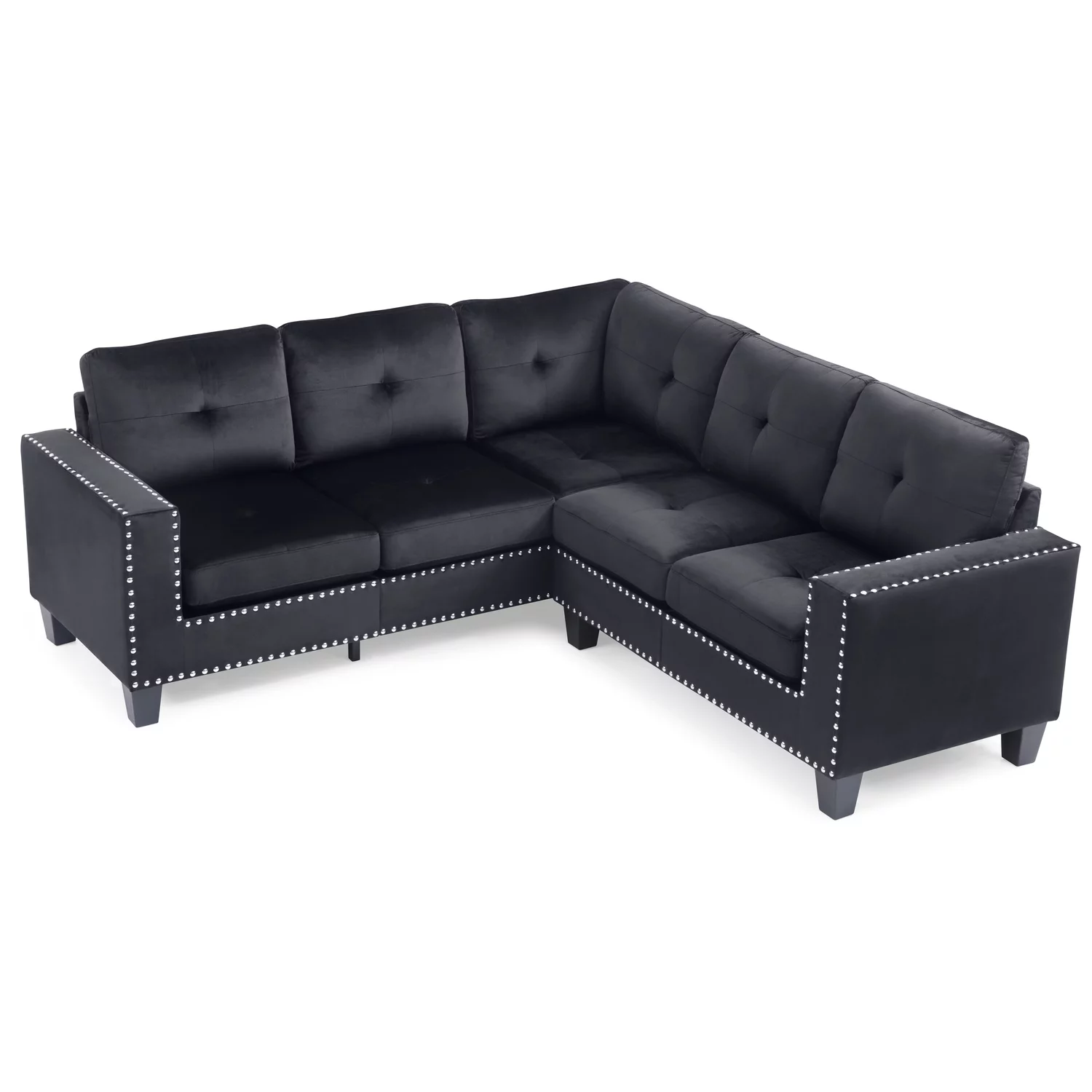 Maykoosh City Chic G311B-SC Sectional , Black