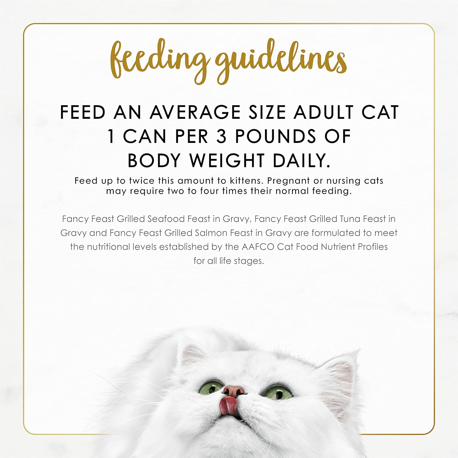 Purina Fancy Feast Grilled Seafood Collection Gourmet Wet Cat Food Variety Pack, 3 OZ Cans, 24 CT, 2-Pack